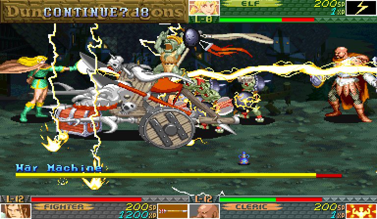 Dungeons Dragons Shadow Over Mystara 1996 By Capcom Arcade Game   Dungeons & Dragons  Shadow Over Mystara (Arcade) 